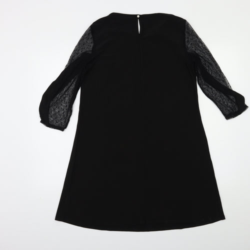 Dorothy Perkins Womens Black   A-Line  Size 10