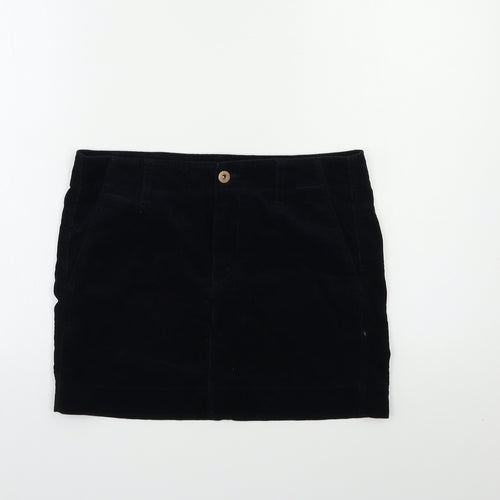 Uniqlo Womens Blue  Corduroy Mini Skirt Size 26 in