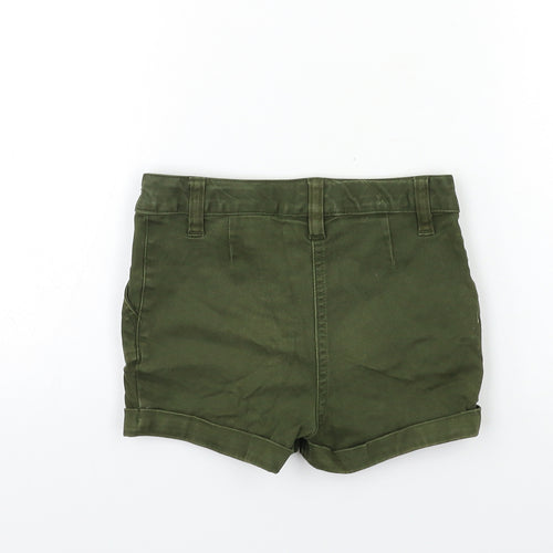 NEXT Girls Green Batik  Cargo Shorts Size 4 Years