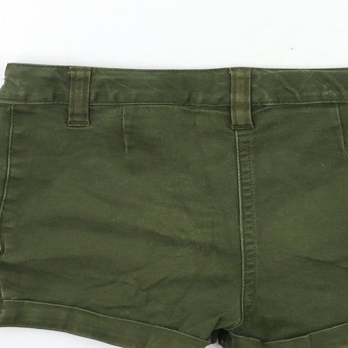 NEXT Girls Green Batik  Cargo Shorts Size 4 Years