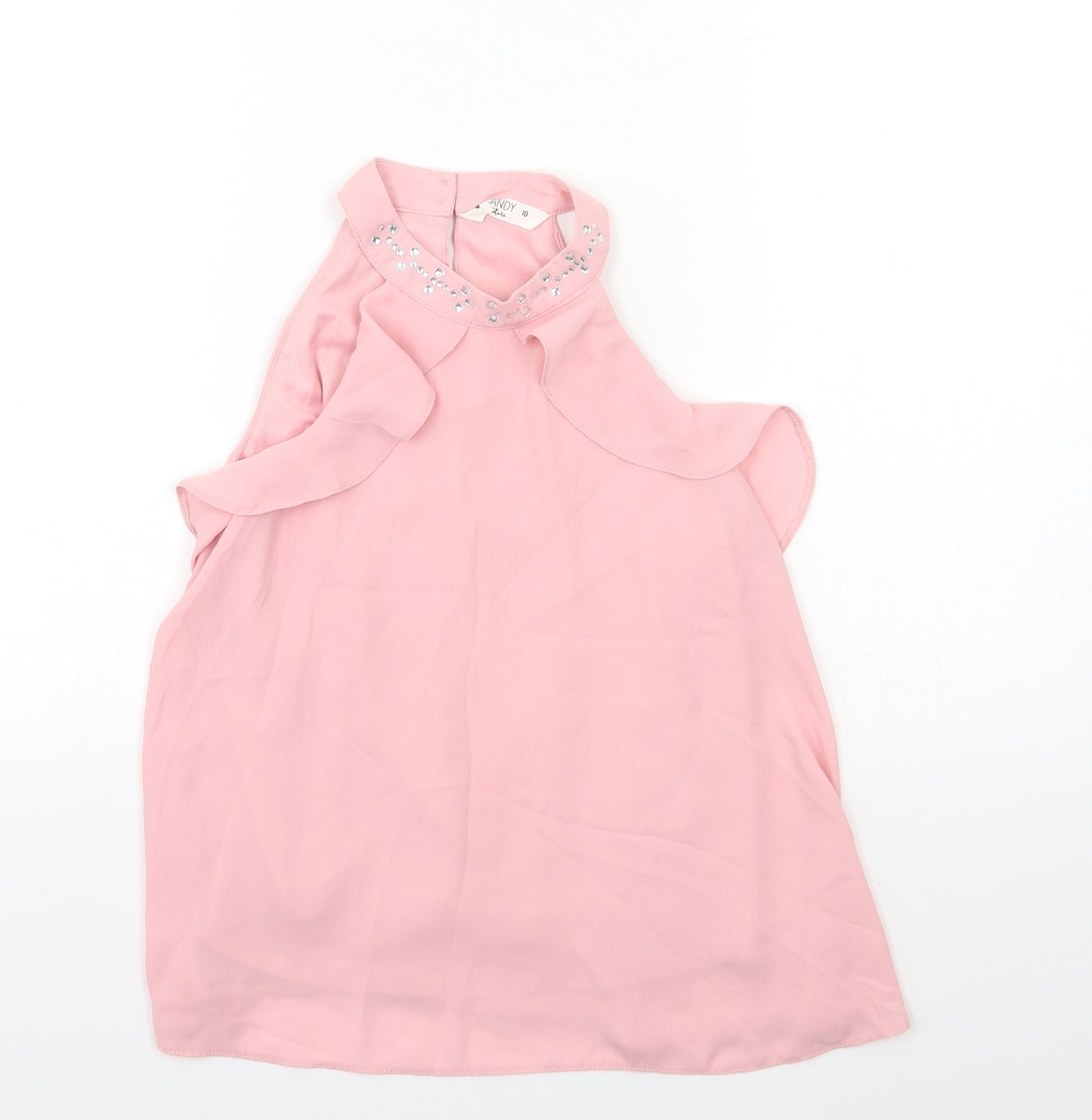 Candy Girls Pink   Basic T-Shirt Size 10 Years