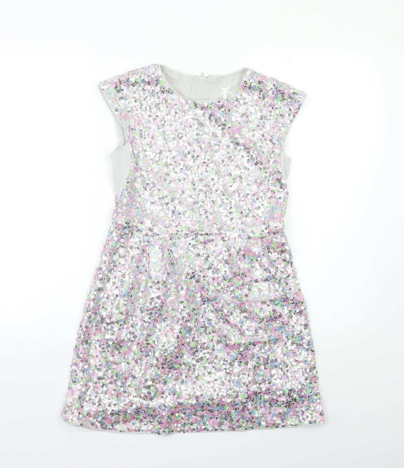 NEXT Girls Grey   Fit & Flare  Size 10 Years