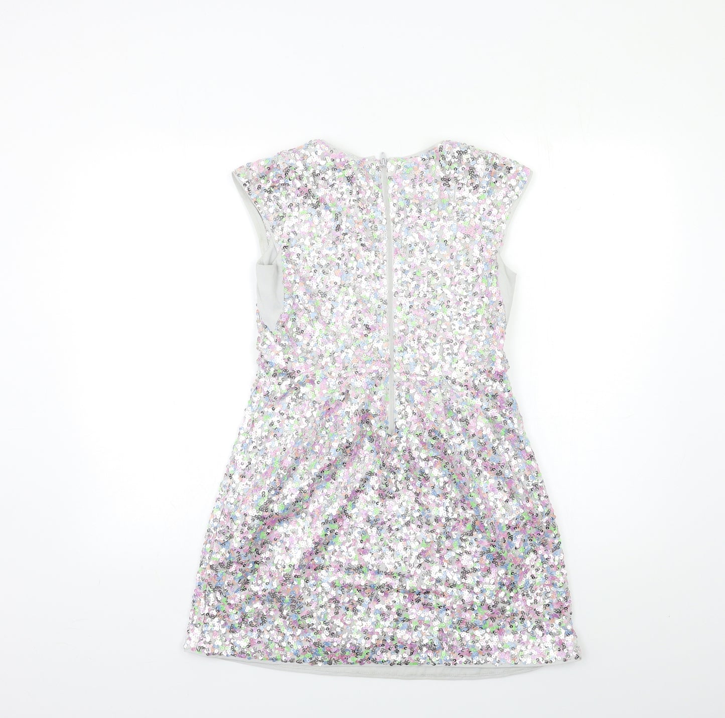 NEXT Girls Grey   Fit & Flare  Size 10 Years