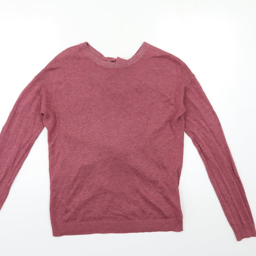 NEXT Womens Pink  Knit Pullover Jumper Size 10