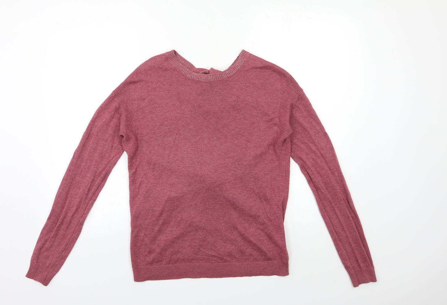 NEXT Womens Pink  Knit Pullover Jumper Size 10