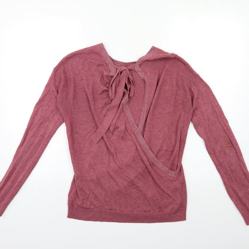 NEXT Womens Pink  Knit Pullover Jumper Size 10
