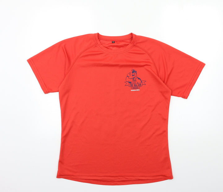 the major Mens Red T-Shirt Size M