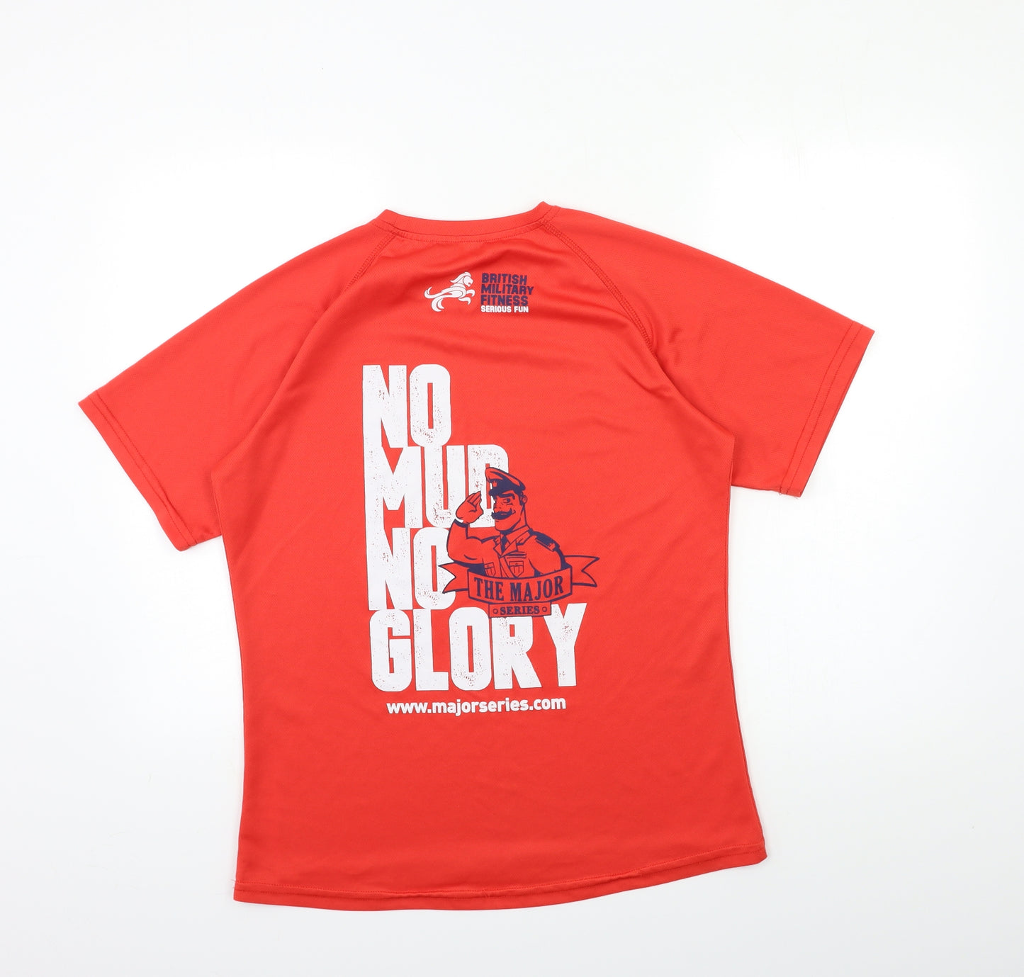 the major Mens Red    T-Shirt Size M