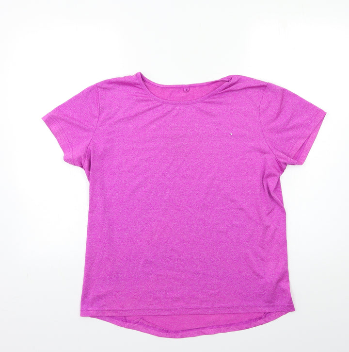 Atmosphere Womens Purple   Basic T-Shirt Size 14