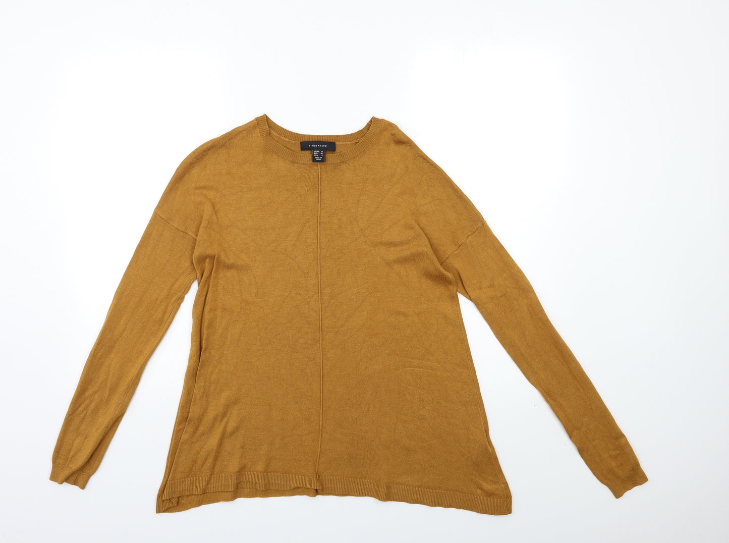 Atmosphere Womens Brown  Knit Pullover Jumper Size 10