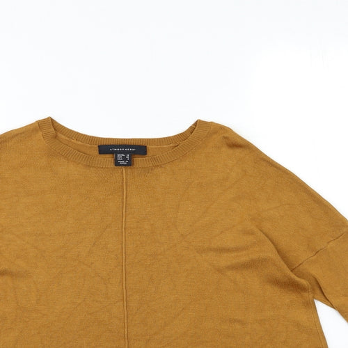Atmosphere Womens Brown  Knit Pullover Jumper Size 10