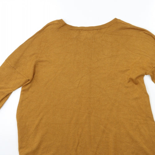 Atmosphere Womens Brown  Knit Pullover Jumper Size 10