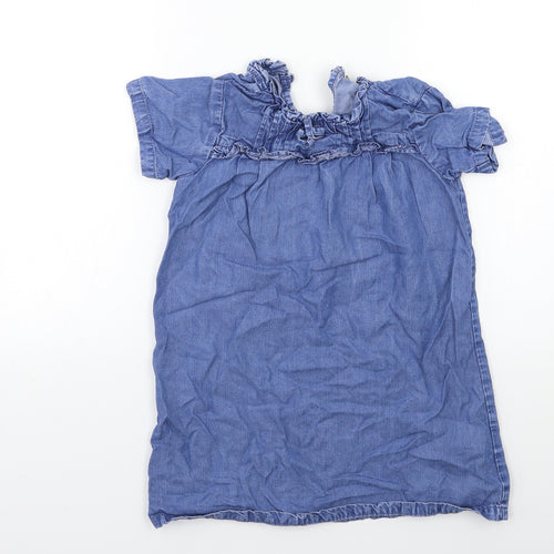 NEXT Girls Blue  Denim A-Line  Size 6 Years
