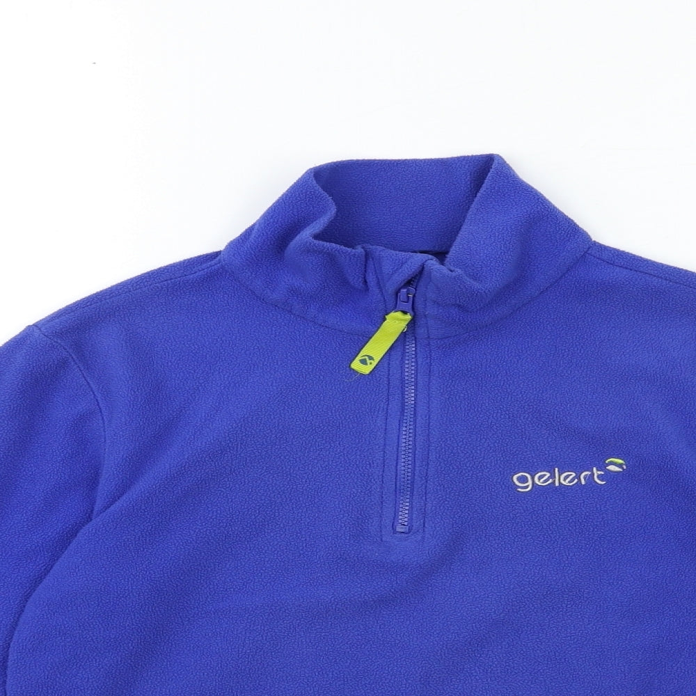 Gelert Boys Blue  Fleece Pullover Sweatshirt Size 9-10 Years