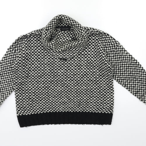 New Look Womens Black   Pullover Jumper Size S