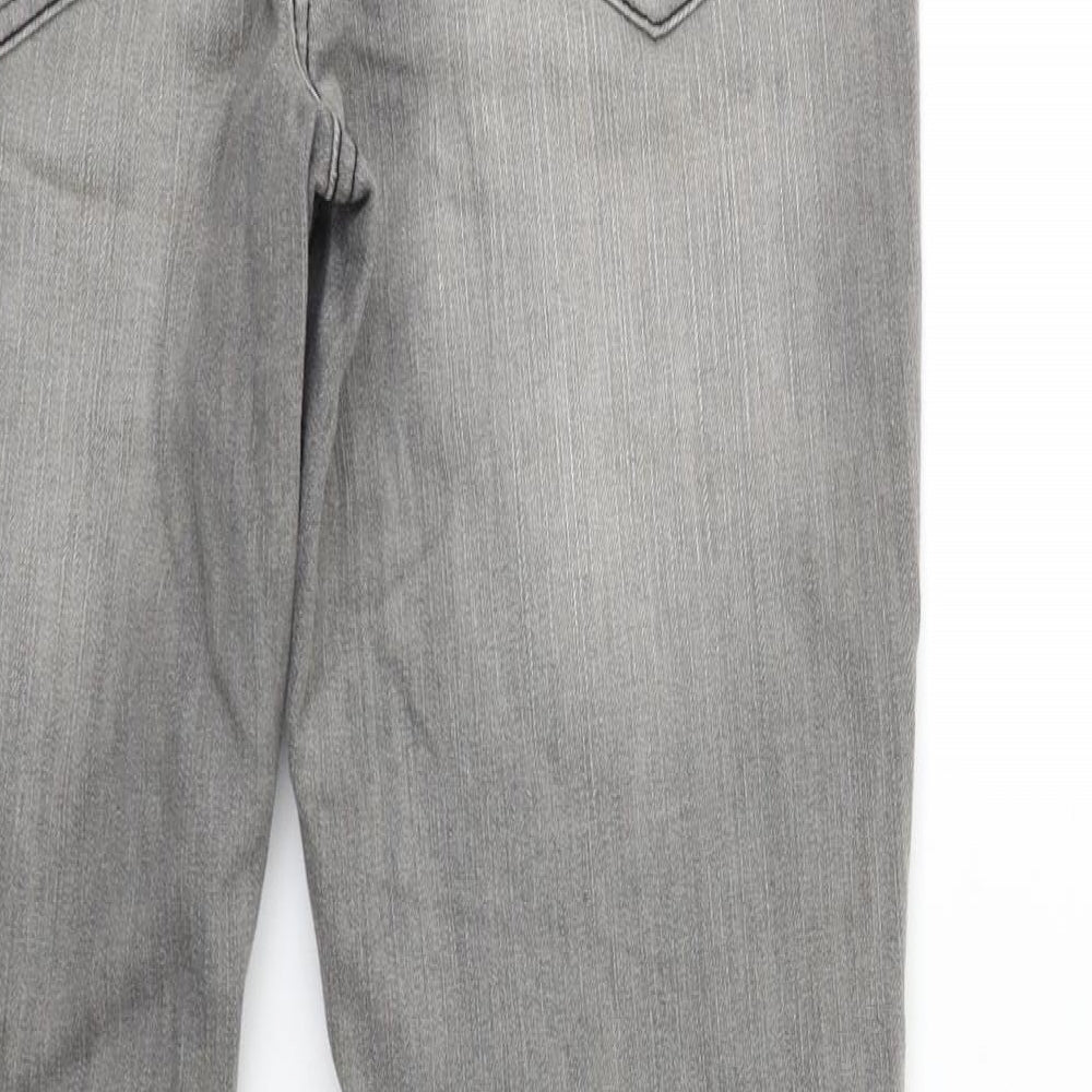 Preworn Mens Grey  Denim Skinny Jeans Size 30 in L29 in