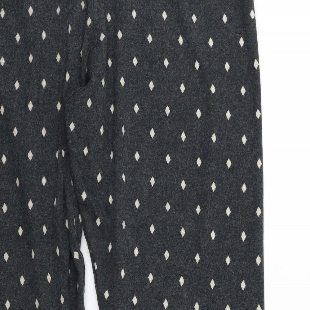 Gap Womens Grey Geometric  Top Lounge Pants Size L