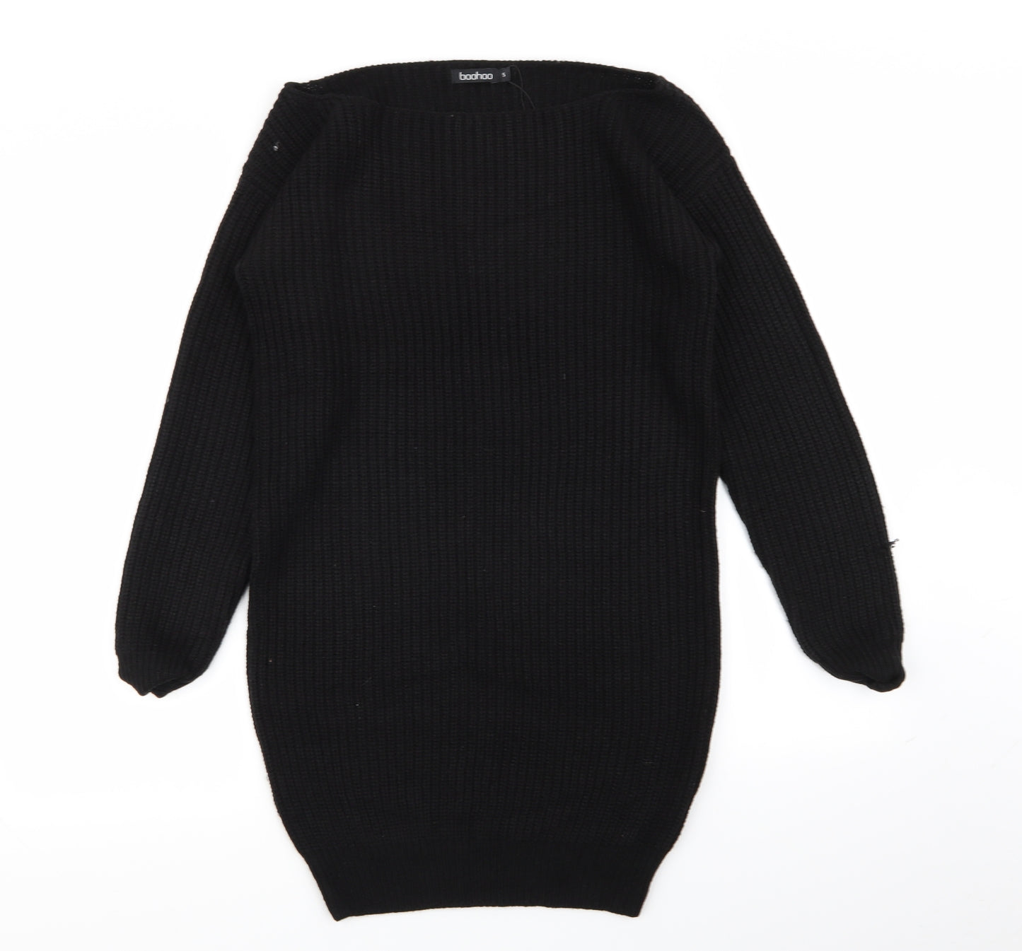 Boohoo Womens Black   Jumper Dress  Size S