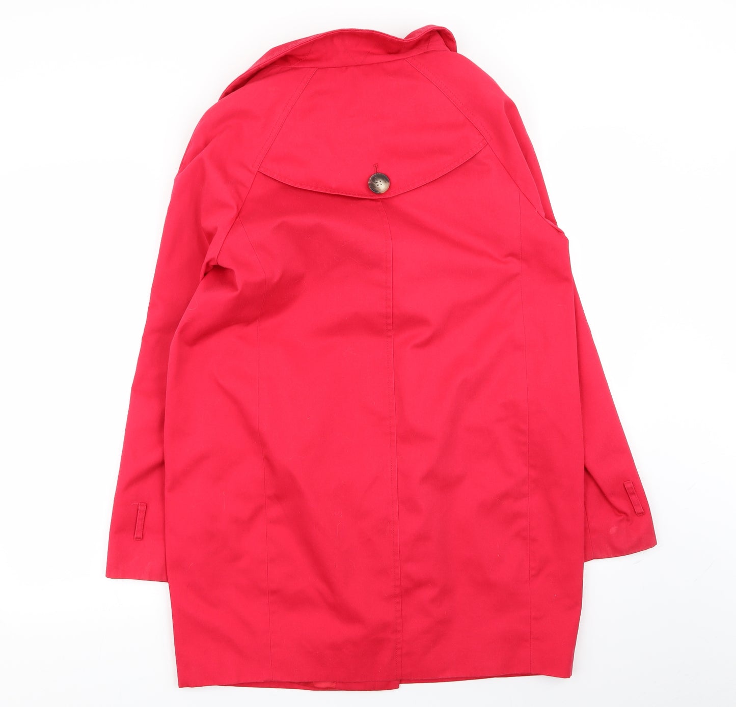 NEXT Womens Pink   Overcoat Coat Size 10