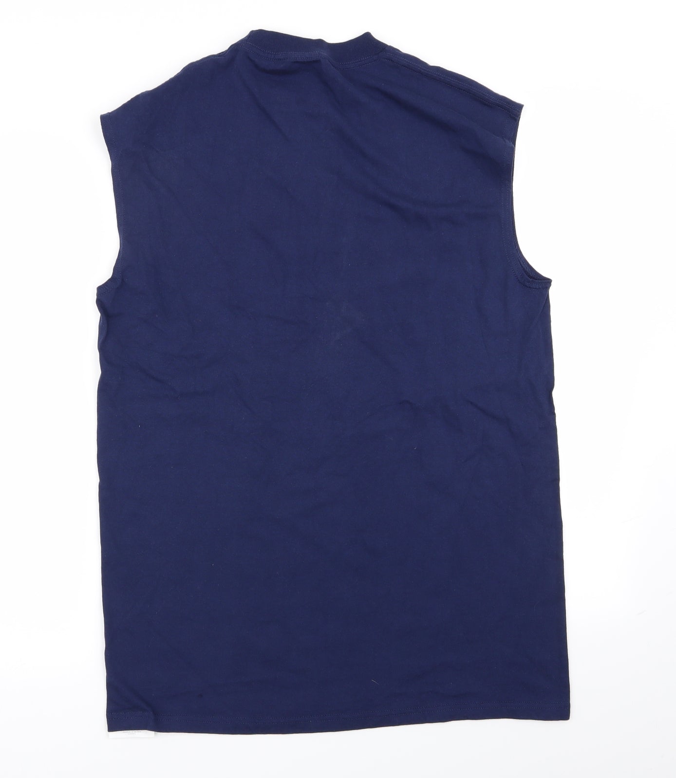 Preworn Mens Blue    T-Shirt Size M  - tank top