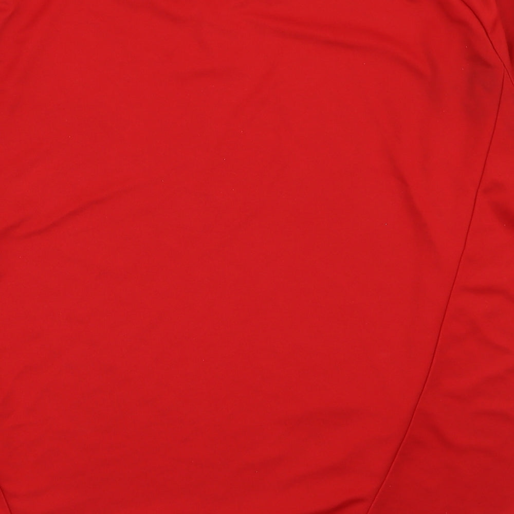 adidas Mens Red    T-Shirt Size L