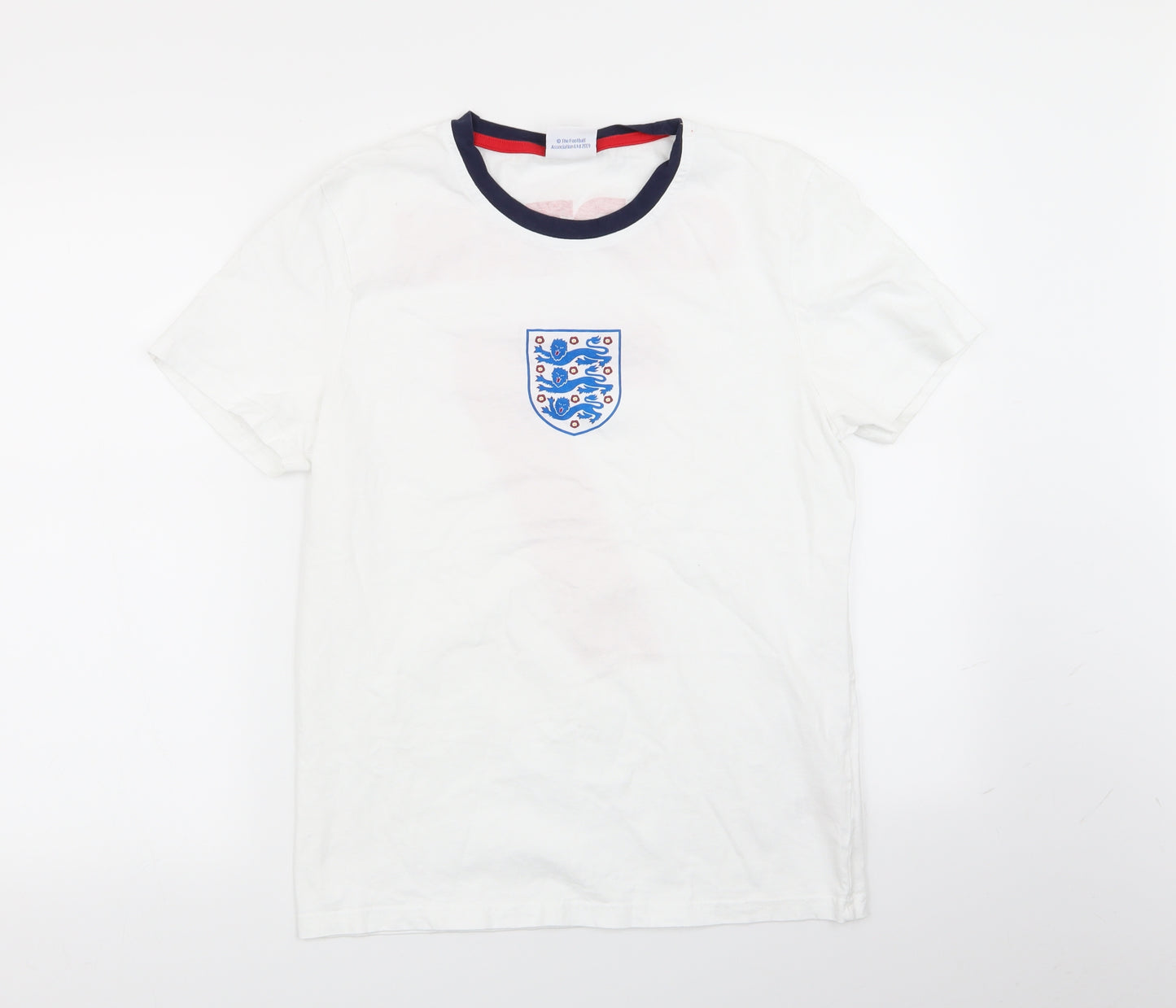 England fc Mens White    T-Shirt Size M