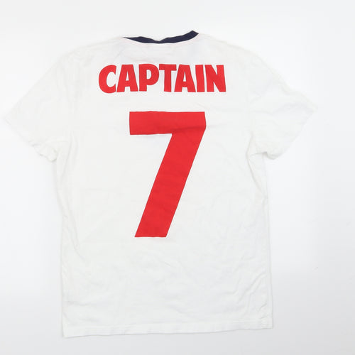 England fc Mens White    T-Shirt Size M
