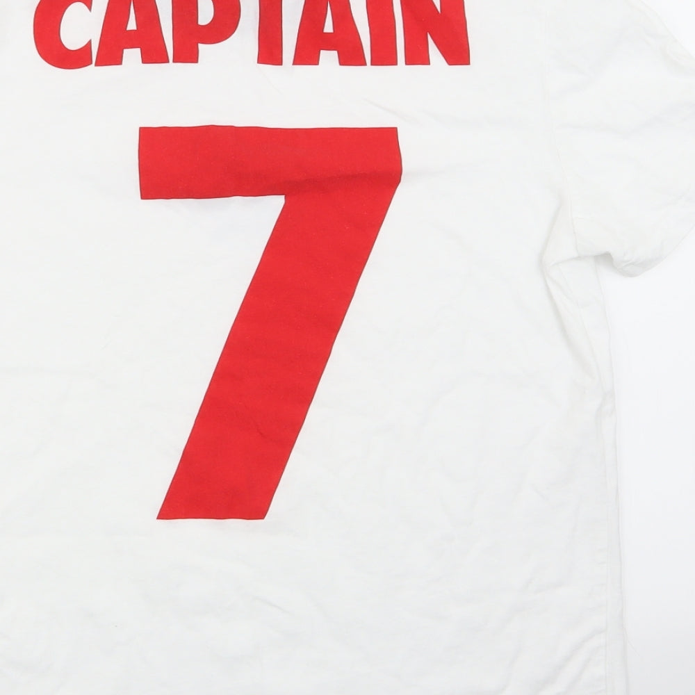 England fc Mens White    T-Shirt Size M