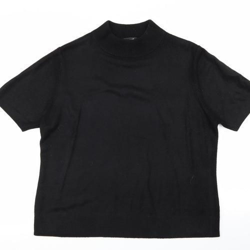 Alexandra Womens Black   Pullover Jumper Size L