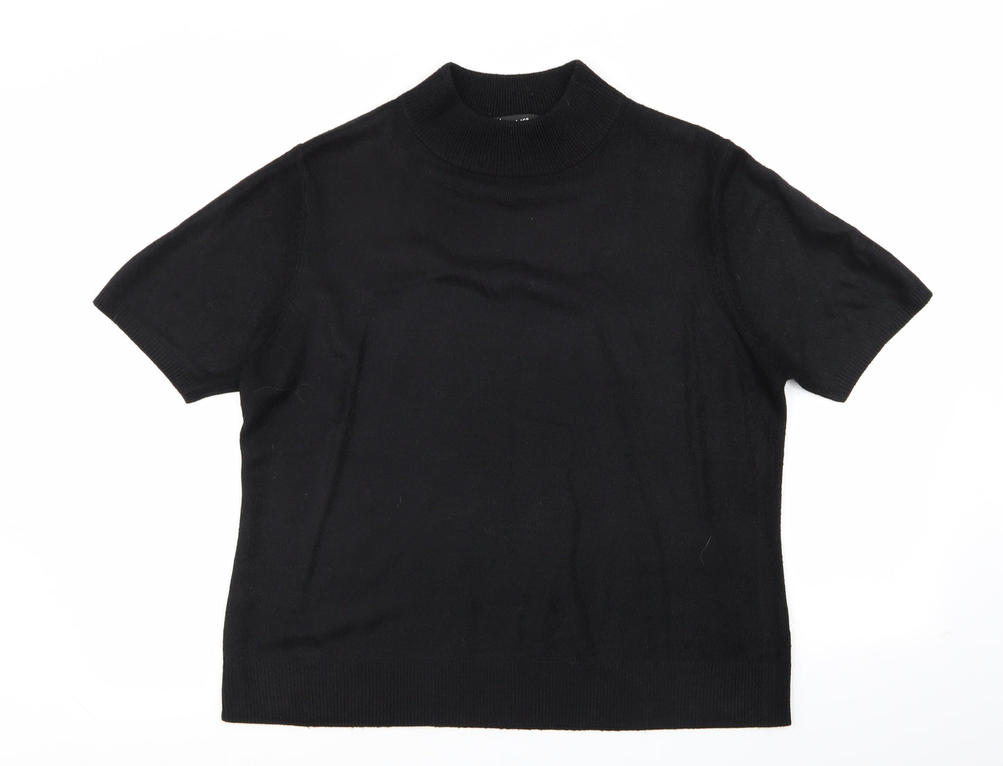 Alexandra Womens Black   Pullover Jumper Size L