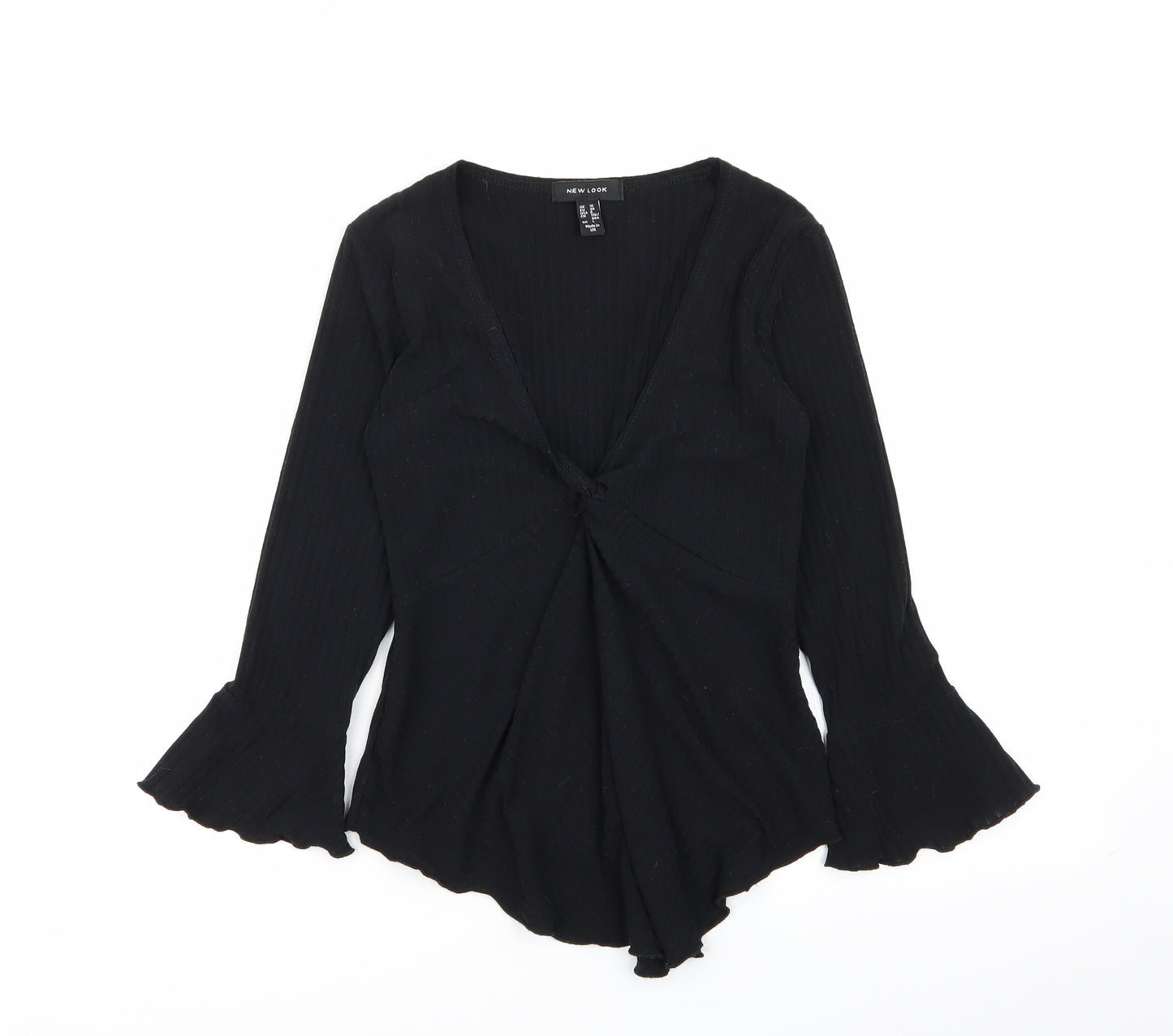 New Look Womens Black   Basic T-Shirt Size 10