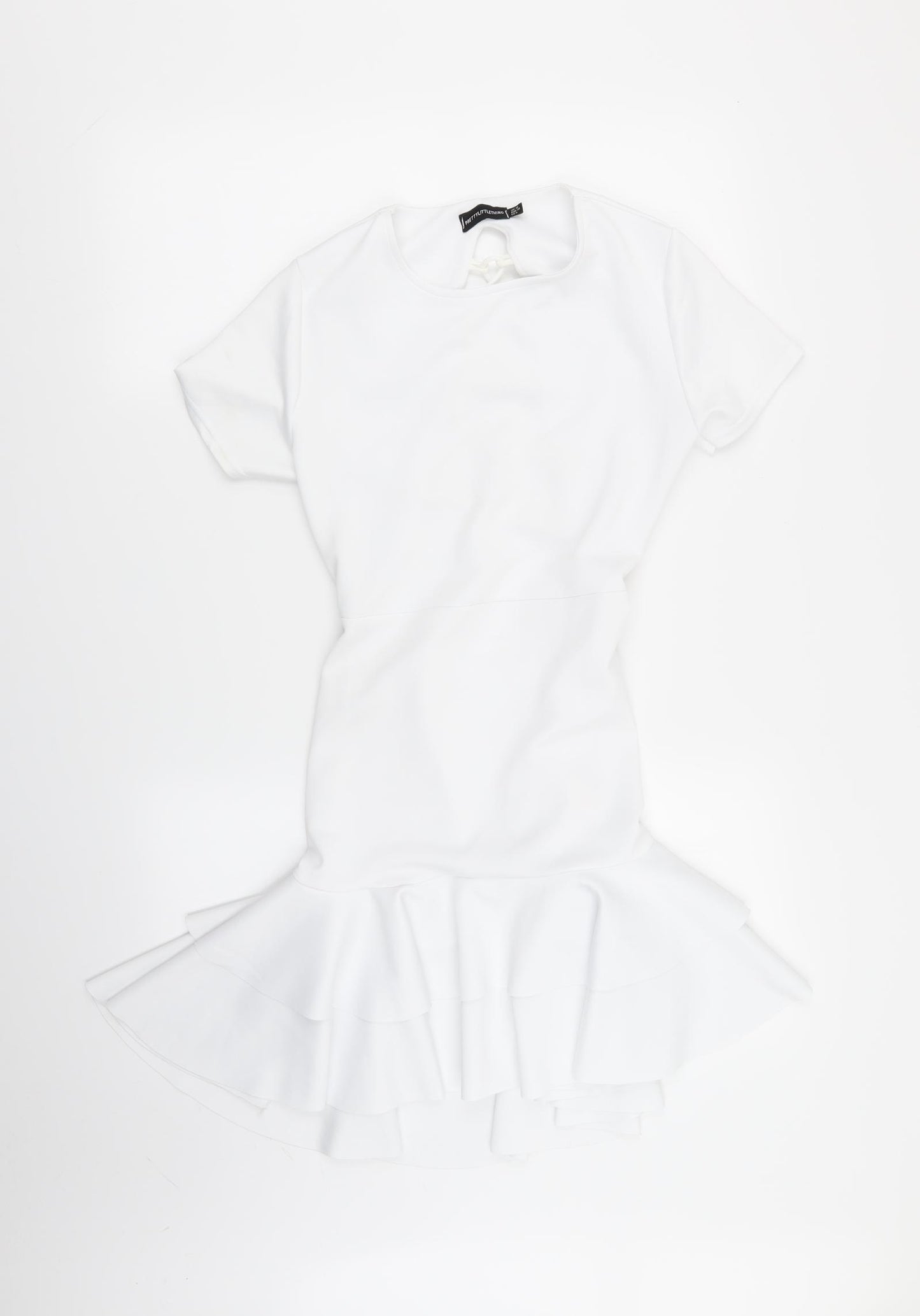 PLT Womens White   Fit & Flare  Size 10
