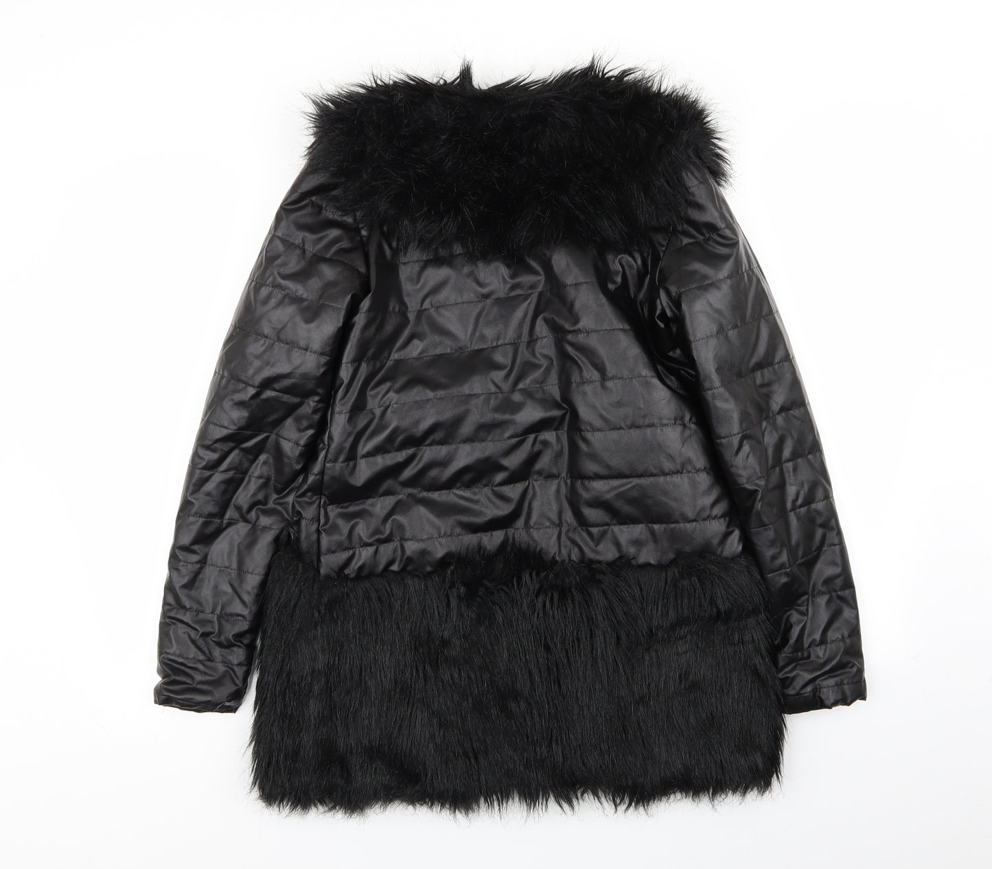 venxi Womens Black   Jacket Coat Size L