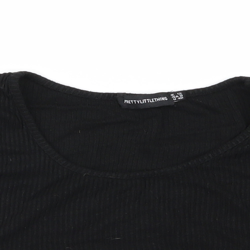 PLT Womens Black   Basic Tank Size 12