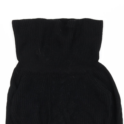 PLT Womens Black   Pullover Jumper One Size