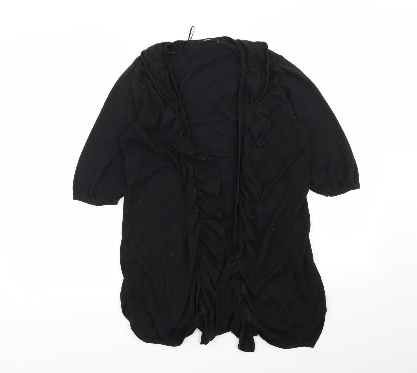 Asda George Womens Black   Cardigan Jumper Size 12