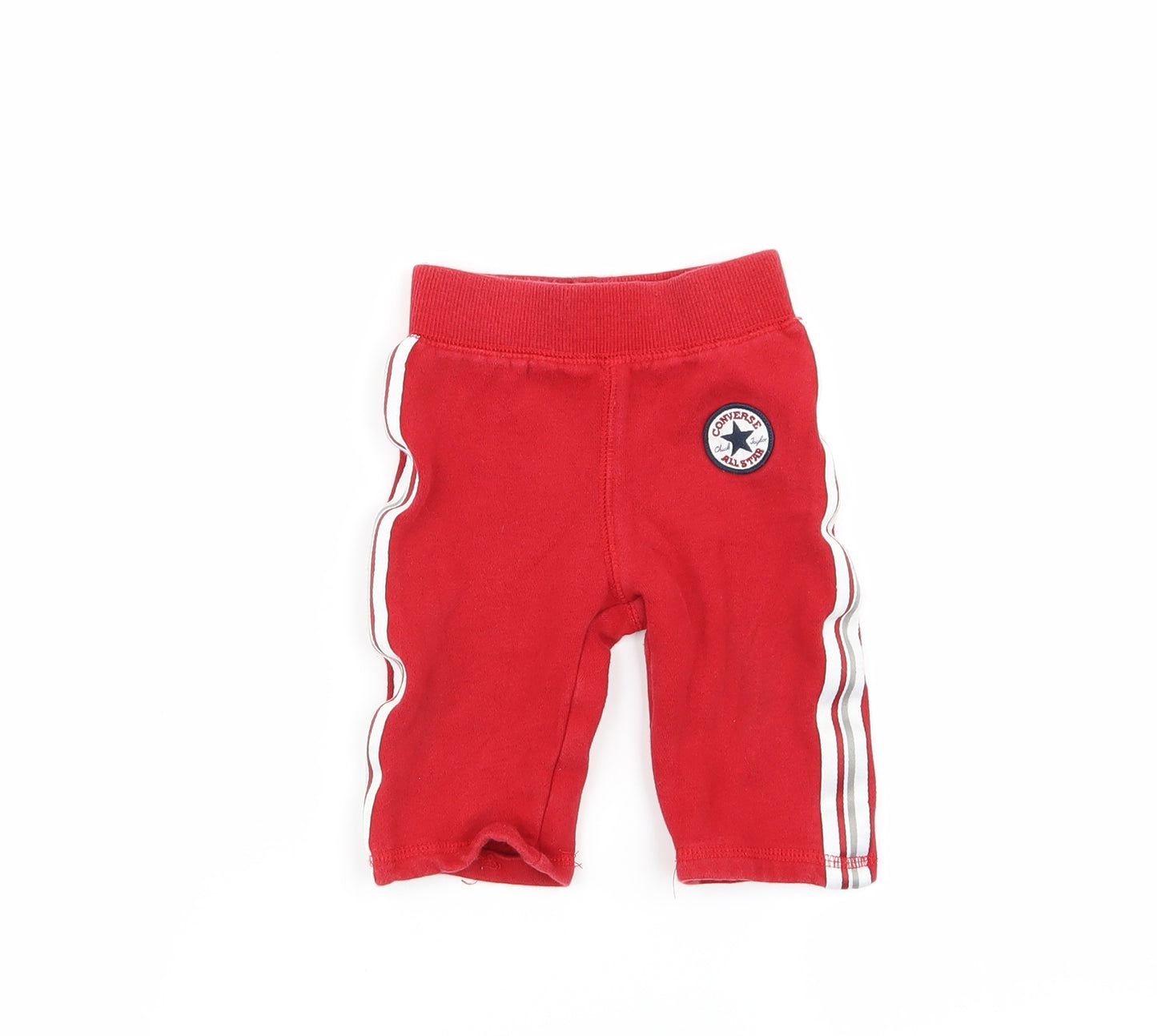 Converse Boys Red Striped  Full Zip Jumper Size 3-6 Months  - tracksuit