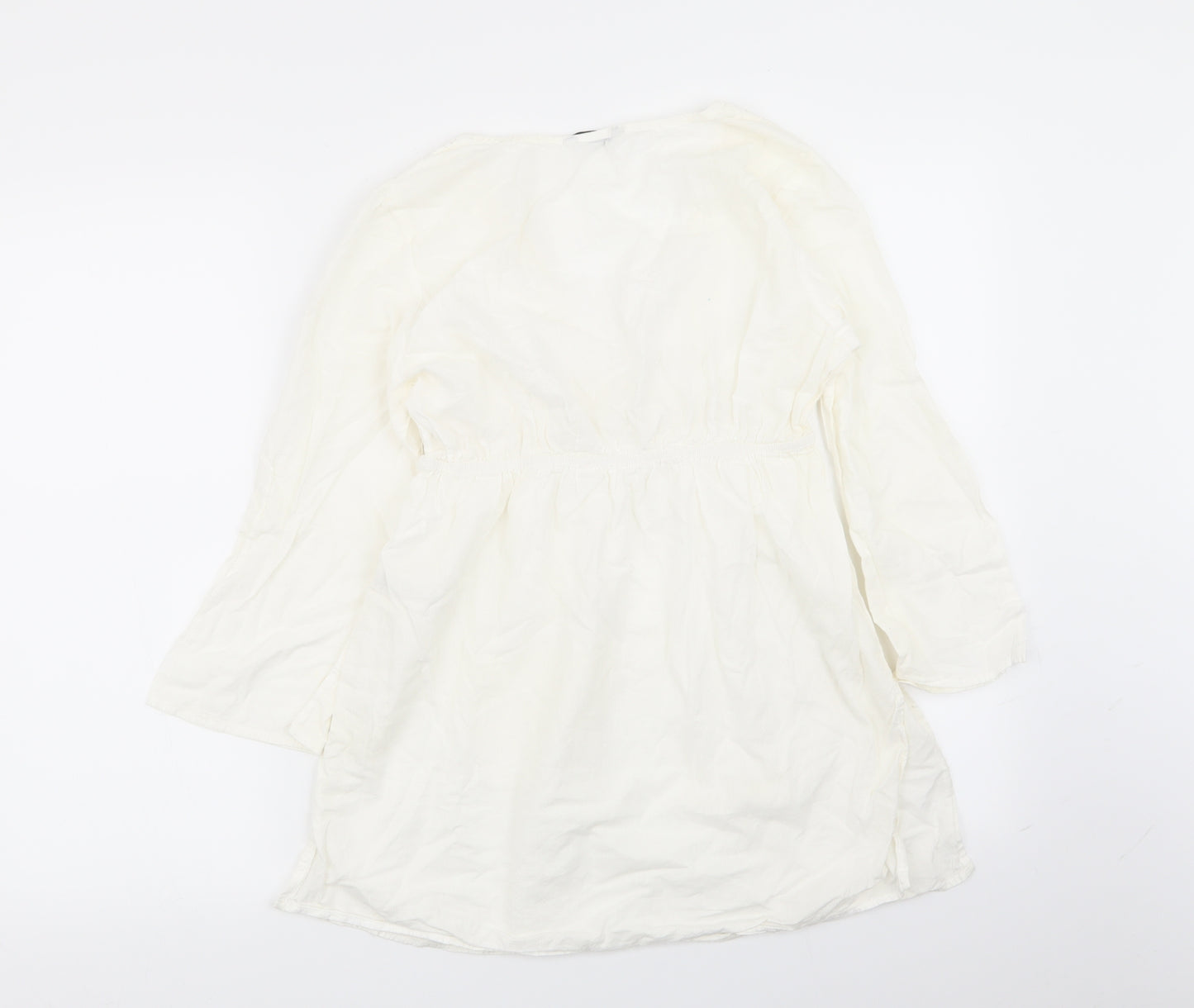 Asda George Womens White   Basic Blouse Size S
