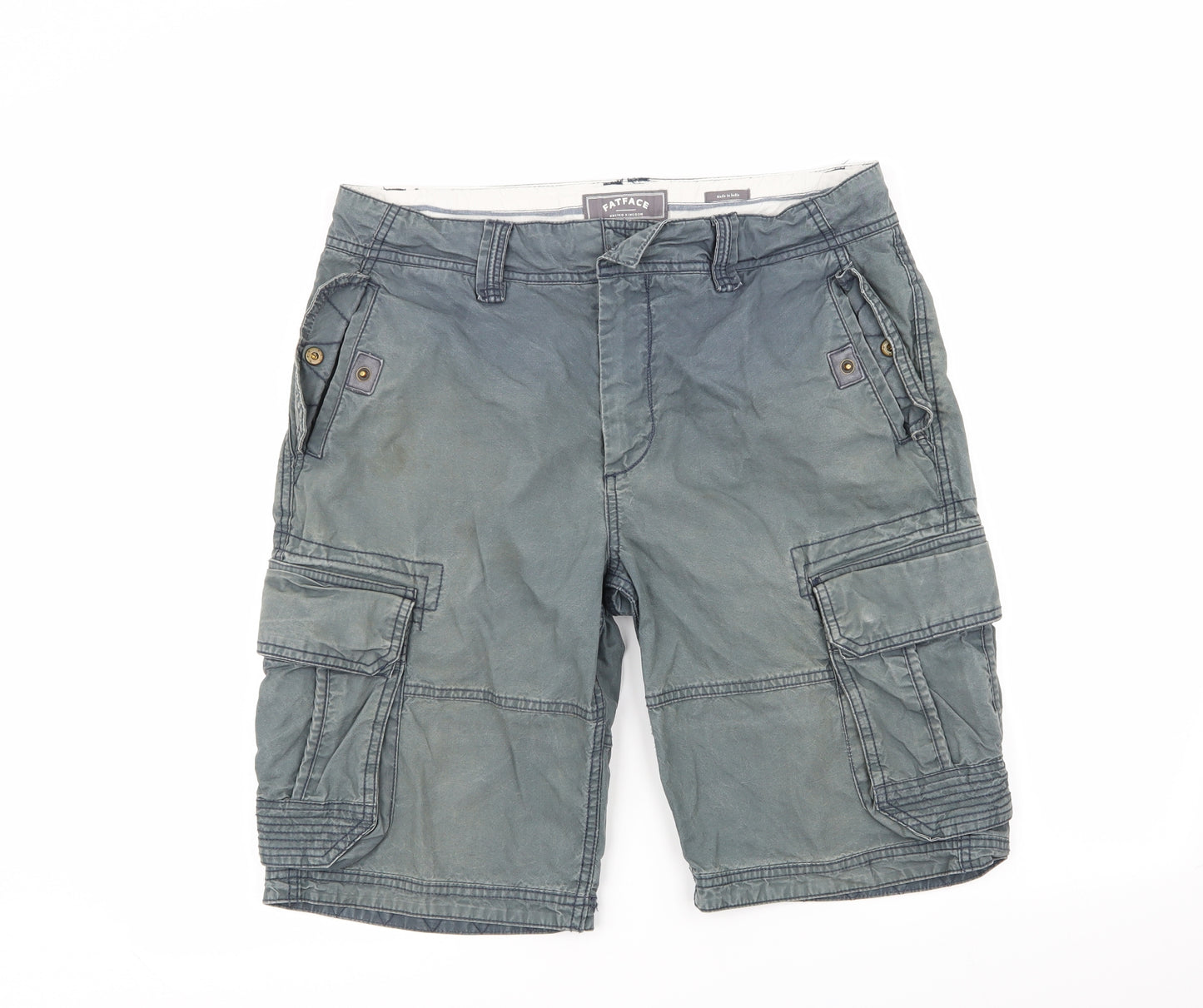 Fat Face Mens Blue   Chino Shorts Size 34 in