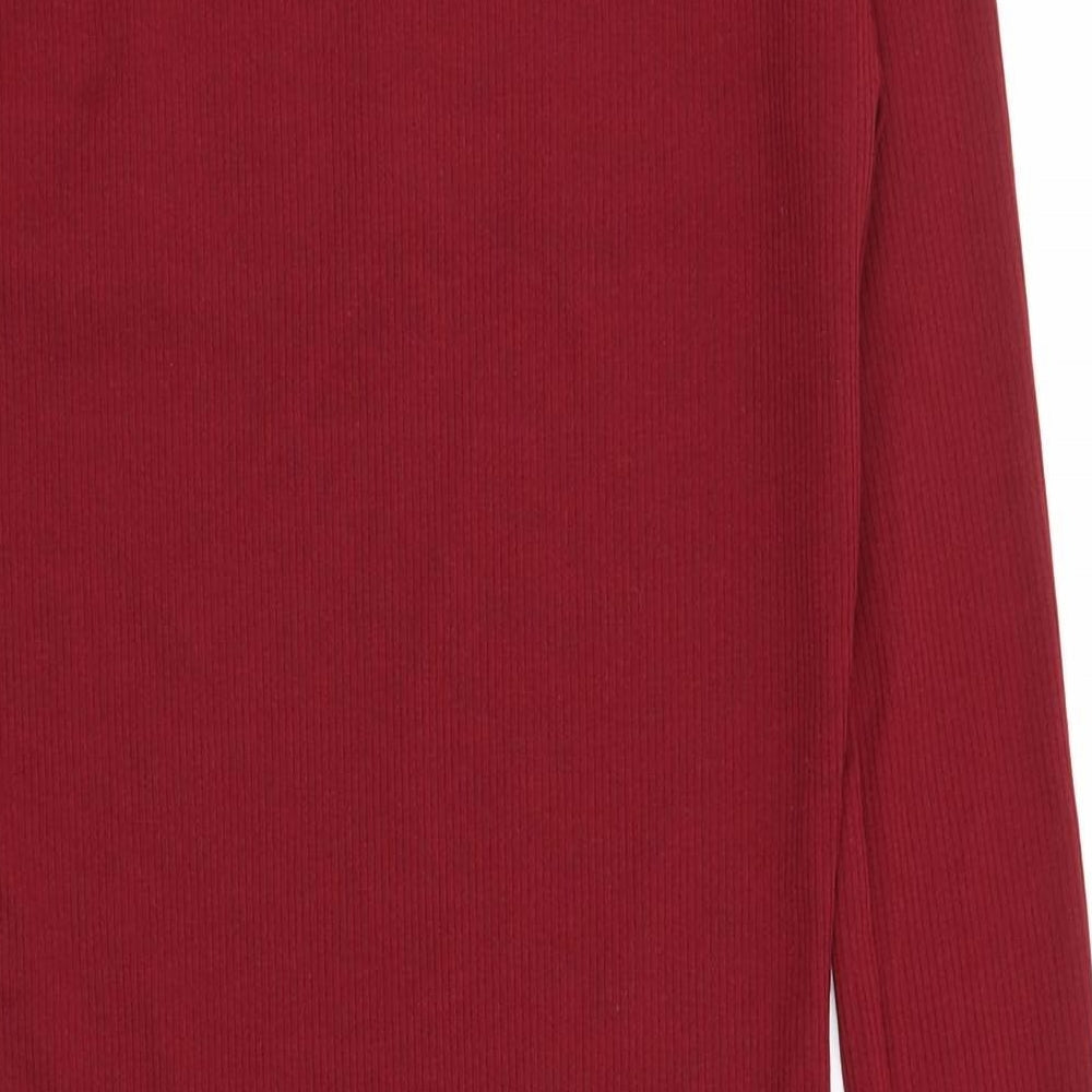 Select Womens Red   T-Shirt Dress  Size 10