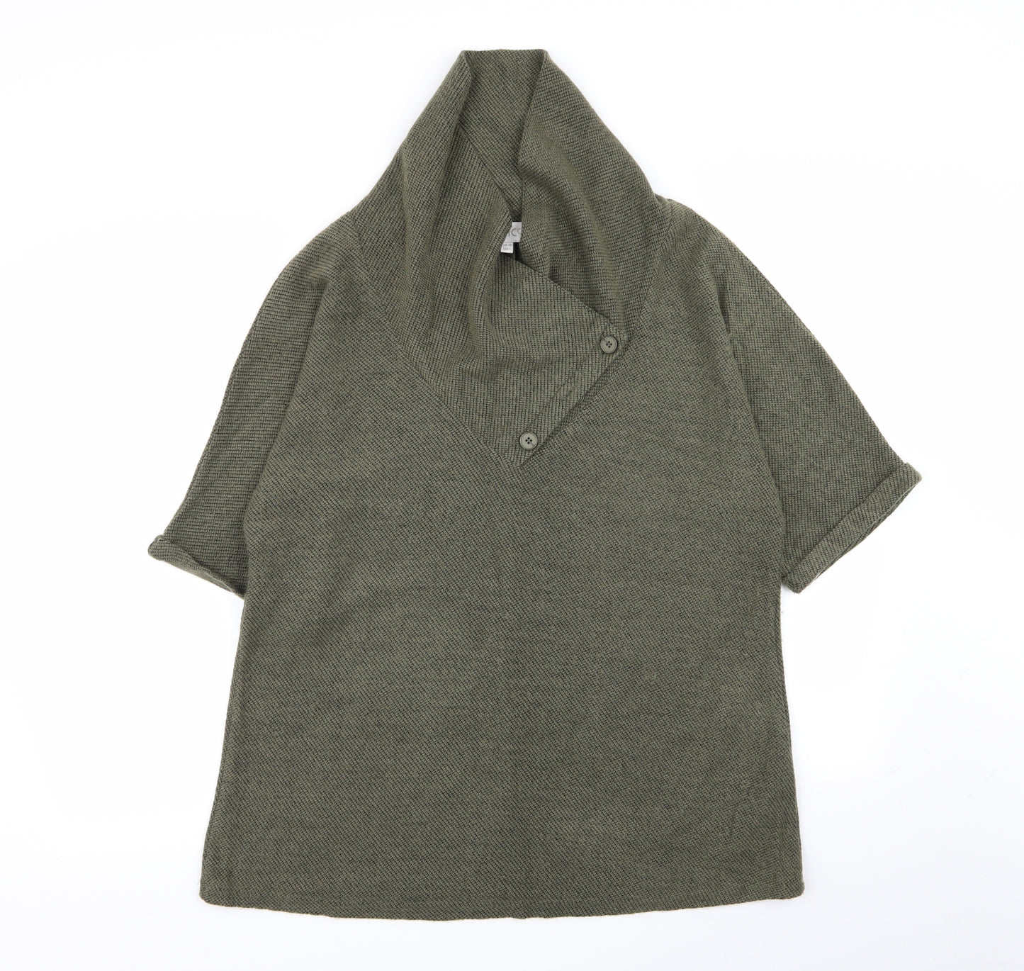 Apricot Womens Green   Pullover Jumper Size 14