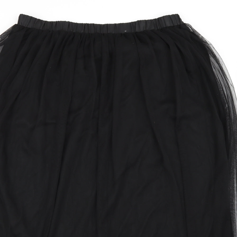 Primark Womens Black   Flare Skirt Size 18  - Stretch waistband