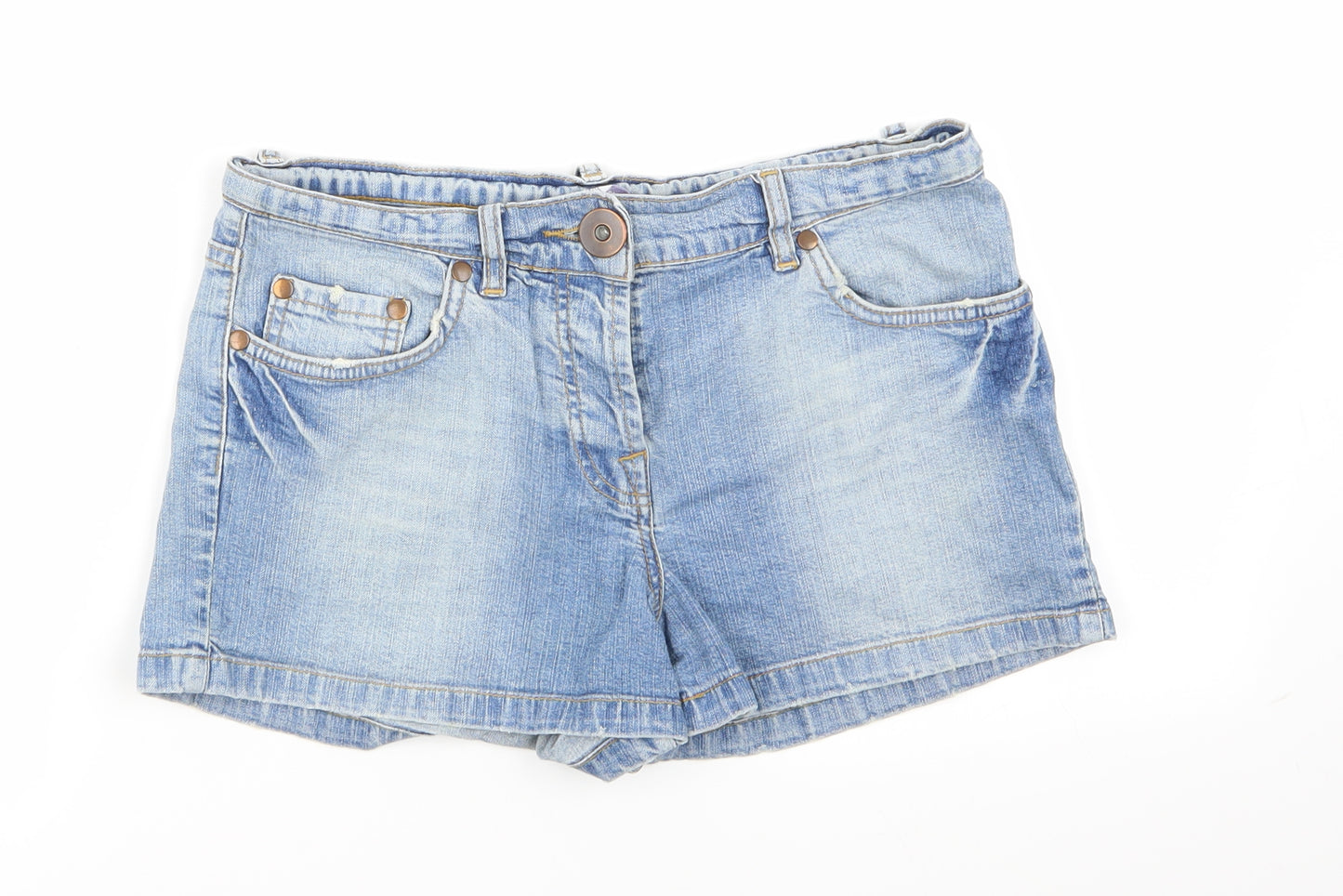 Papaya Womens Blue   Hot Pants Shorts Size 10