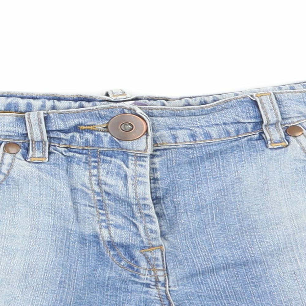 Papaya Womens Blue   Hot Pants Shorts Size 10