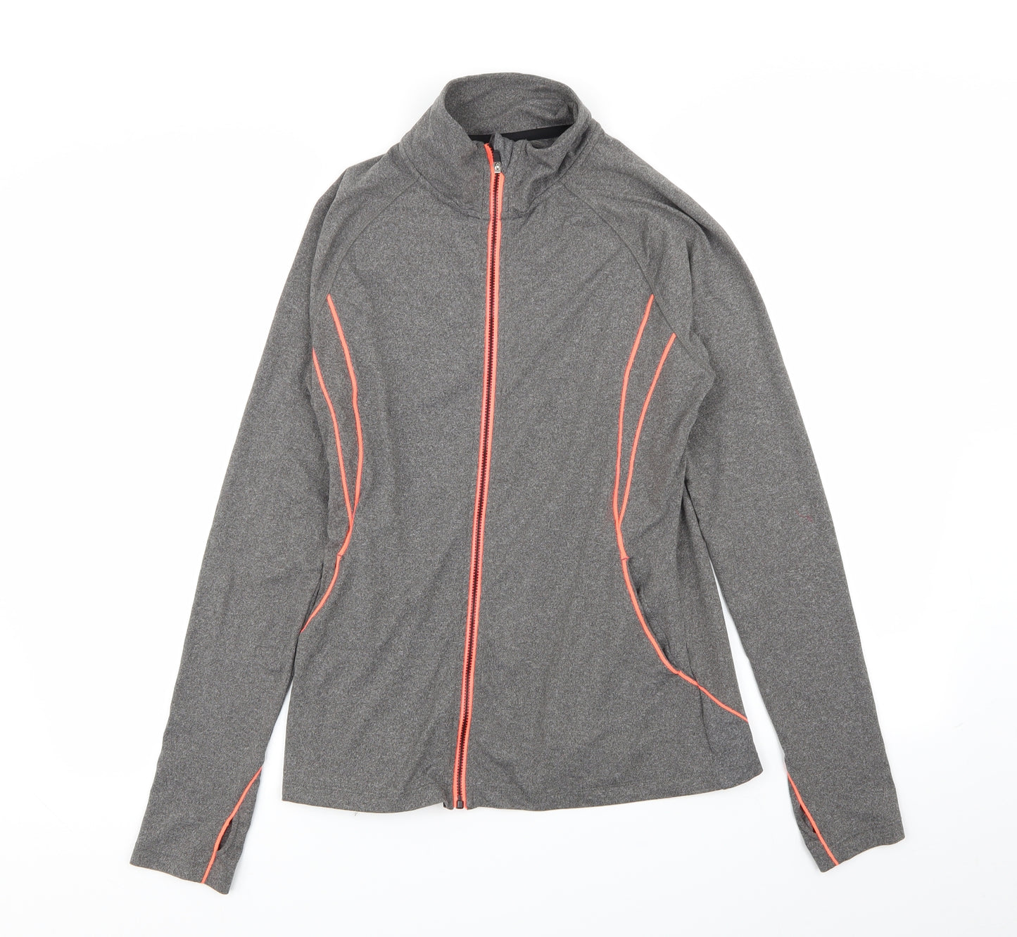 Athletic Works Womens Grey   Full Zip Jumper Size S