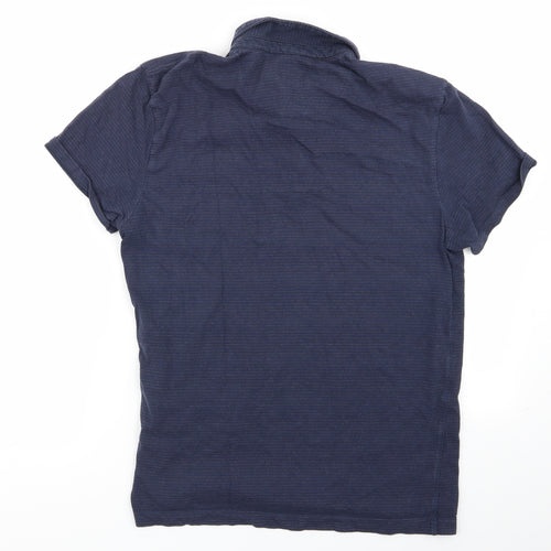 F&F Mens Blue    Polo Size M