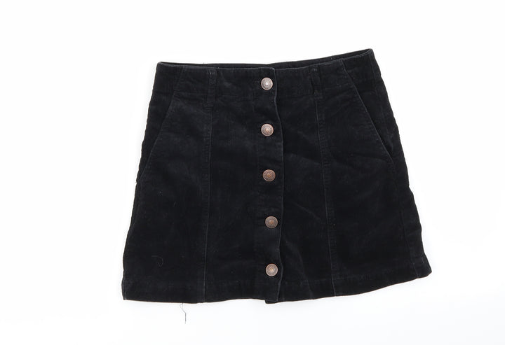 FOREVER 21 Womens Black Mini Skirt Size S