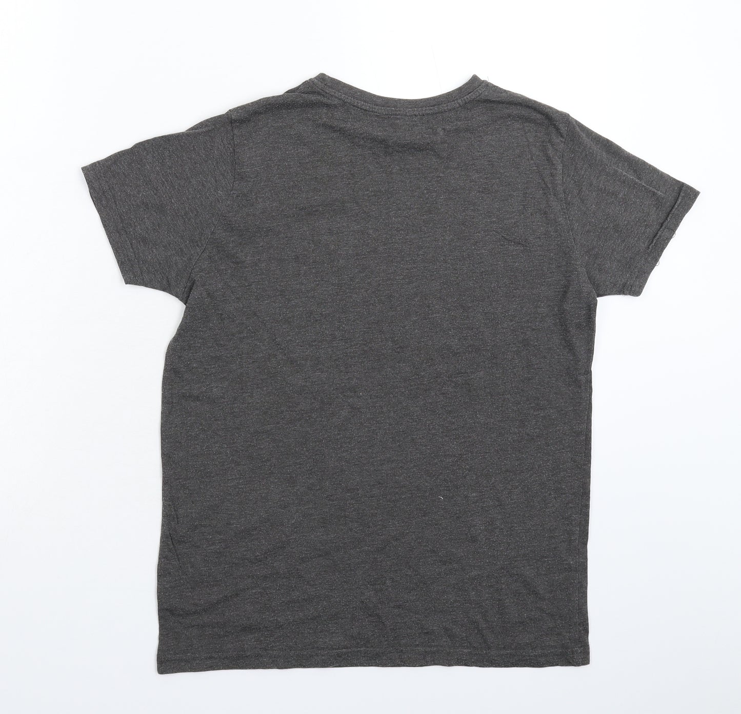 Primark Boys Grey   Basic T-Shirt Size 12-13 Years