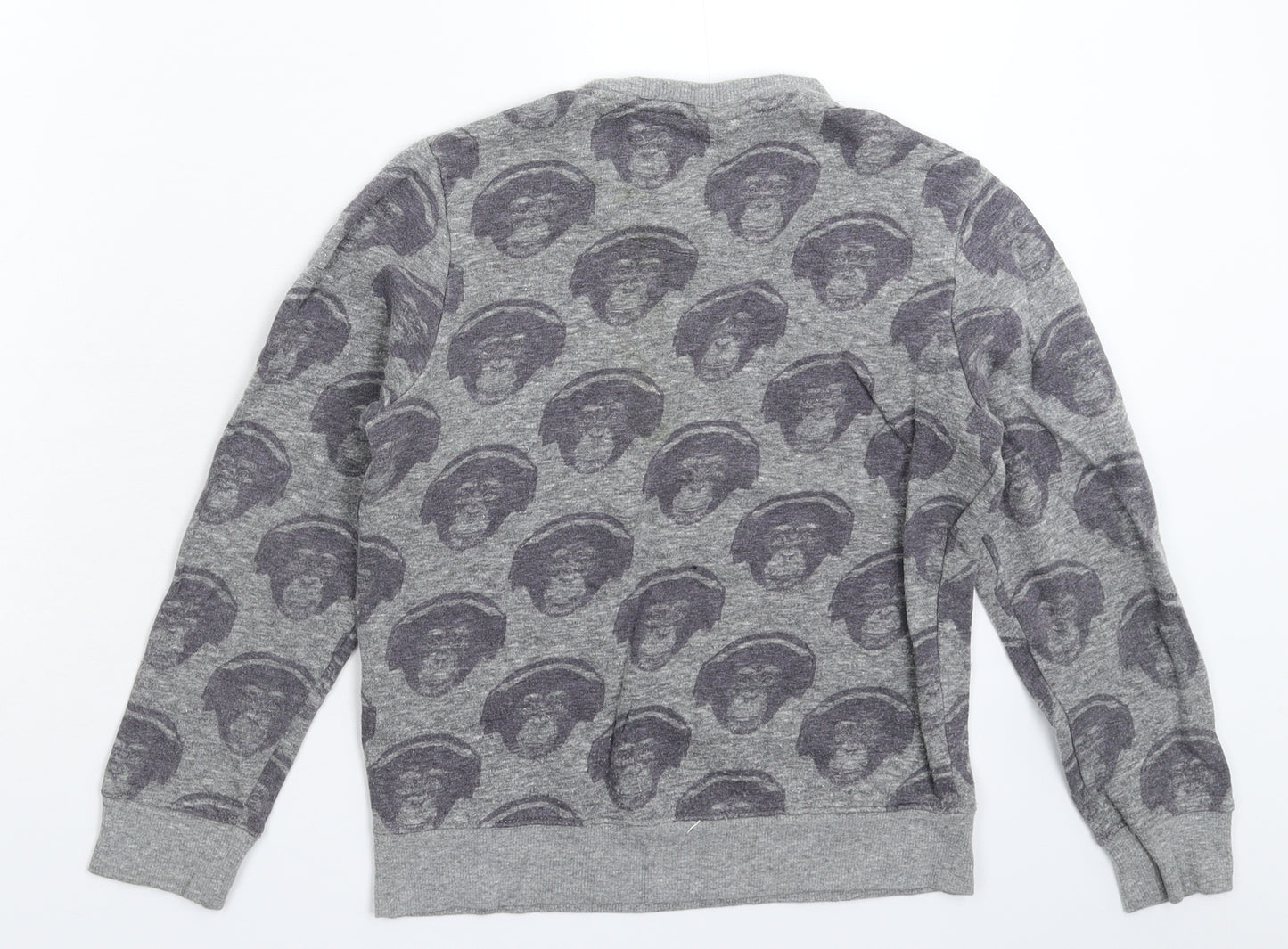 NEXT Boys Grey   Pullover Sweatshirt Size 10 Years
