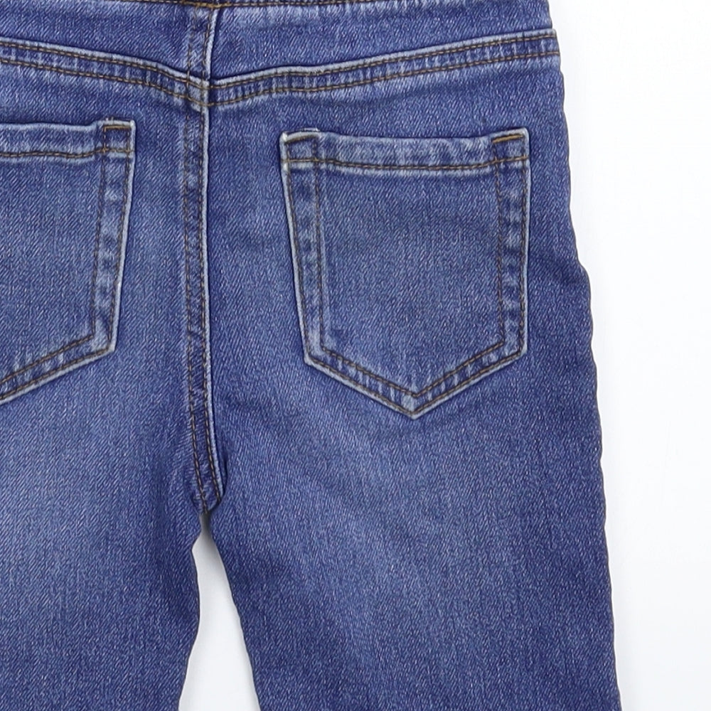 Denim & Co. Boys Blue  Denim Bermuda Shorts Size 6-7 Years